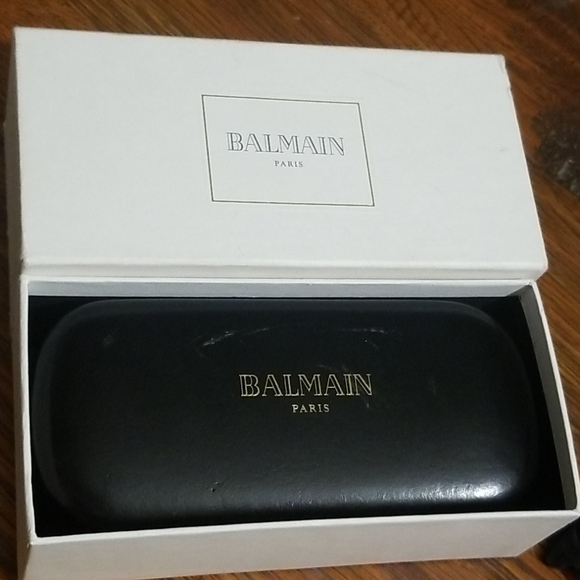 Balmain Unisex Stars Sunglasses in Tortoise brown - Picture 9 of 10